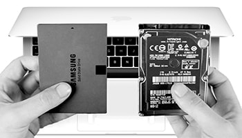 Remplacement du disque dur ou SSD Mac